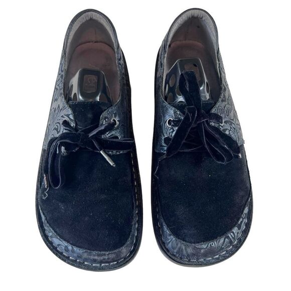 ALEGRIA PG LITE DAN 435 BLACK LACE UP COMFORT SHOES - Picture 10 of 10